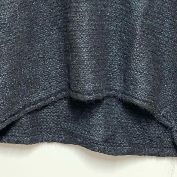 Free People Black All Mine Alpaca Chunky Knit Sweater Sz S - Picture 8 of 9